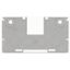 Seperator plate with jumper bar recess 2 mm thick 102.3 mm wide gray thumbnail 2
