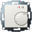 UP room controller, RAL9010 glossy 50x50, 5-30C, AC 230V, 16 A relay output 1 NO contact, PWM / 2 point control, switch, TA, LED displays thumbnail 1