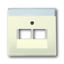 1803-02-82 CoverPlates (partly incl. Insert) future®, solo®; carat®; Busch-dynasty® ivory white thumbnail 1