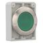 Illuminated pushbutton actuator, RMQ-Titan, flat, momentary, green, blank, Front ring stainless steel thumbnail 8