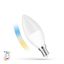 LED C38 5W E-14 230V CCT+DIM Wi-Fi Spectrum SMART thumbnail 2