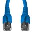 Patchcord RJ45 shielded Cat.6a 10GB, LS0H, blue,   10.0m thumbnail 2