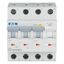 RCD/MCB combination, 16 A, 30 mA, MCB trip characteristic: C, 3p+N, RCD trip characteristic: A thumbnail 6