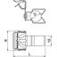 BCHPO 4-8 D20 Beam clamp with pipe clamp 20mm 4-8mm thumbnail 2