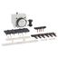 Kit for star delta starter assembling, for 3 x contactors LC1D09-D38 star identical, with timer block thumbnail 3