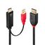 0.5m Active HDMI to DisplayPort 4K30Hz Adapter Cable Connects a single HDMI® Source to a DisplayPort Display with a maximum resolution upto 4096x2160@30Hz thumbnail 1