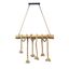 Winery 6-Light Bamboo Pendant Light thumbnail 1