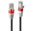 50m Cat.6A S/FTP LSZH Network Cable, Black (Fluke Tested) RJ45, M/M, 500MHz, Copper, 26AWG thumbnail 1