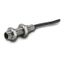 Proximity switch, E57 Miniature Series, 1 NC, 3-wire, 10 - 30 V DC, M8 x 1 mm, Sn= 2 mm, Non-flush, PNP, Stainless steel, 2 m connection cable thumbnail 1