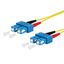 OpDAT patch cord SC-D/SC-D OS2, 1.0 m thumbnail 3