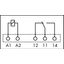 Basic relay Nominal input voltage: 12 VDC 1 changeover contact thumbnail 5