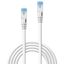 7.5m Cat.6A S/FTP LSZH Network Cable, White RJ45, M/M, 500MHz, Copper thumbnail 2