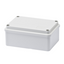 BOX FOR JUNCTIONS AND FOR ELECTRIC AND ELECTRONIC EQUIPMENT - WITH BLANK PLAIN LID - IP56 - INTERNAL DIMENSIONS 120X80X50 - WITH SMOOTH WALLS thumbnail 1