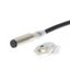 Proximity sensor, inductive, brass-nickel, M8, shielded, 3 mm, NC, 2 m E2E 8308M thumbnail 4