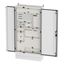 Floor-standing distribution board EMC2 empty, IP55, protection class II, HxWxD=1700x800x270mm, white (RAL 9016) thumbnail 13