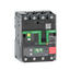 Circuit breaker, ComPacT NSXm 100H, 70kA/415VAC, 3 poles, MicroLogic 4.1 trip unit 100A, lugs/busbars thumbnail 4