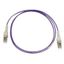 FO Patchcord Duplex LC/LC, 50/125æm OM4, LS0H-3,violet, 3.0m thumbnail 1