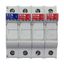 Fuse-holder, LV, 30 A, AC 600 V, 10 x 38 mm, 3P+N, UL, IEC, DIN rail mount thumbnail 48