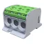 STB 95-3 Rail-mounted terminal block Al/Cu 87560 SIMBLOCK green thumbnail 1