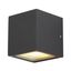 SITRA CUBE wall lamp, GX53, max. 2x9W, aluminium, anthracite thumbnail 1