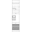 BF17A1XXB Meter panel, Field width: 1, Rows: 0, 1050 mm x 250 mm x 160 mm, IP2XC thumbnail 17