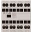 Auxiliary contact module, 4 pole, Ith= 16 A, 1 N/O, 3 NC, Front fixing, Spring-loaded terminals, DILA, DILM7 - DILM38 thumbnail 2