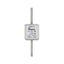 Fuse-link, high speed, 550 A, AC 690 V, compact size 1, 45 x 45 x 148 mm, aR, IEC, UL thumbnail 4