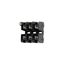 Eaton Bussmann series JM modular fuse block, 600V, 0-30A, Philslot Screws/Pressure Plate, Three-pole thumbnail 4