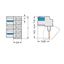 Female connector for rail-mount terminal blocks 0.6 x 1 mm pins angled thumbnail 3