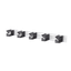 Cable manager 19 inches/1RU 56 mm brushed aluminium thumbnail 3