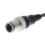 Sensor cable, M12 straight plug (male), 4-poles, A coded, PVC fire-ret XS2H0069R thumbnail 1