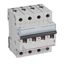 MCB TX³ 6000 - 4P - 400 V~ - 6 A - C curve - prong/fork type supply busbars thumbnail 2