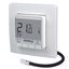 Concealed thermostat as a room controller with limiter function, AC 230V, 1NO contact, 10 A, white backlighting thumbnail 2