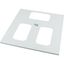 Top plate, F3A-flanges XF, for, WxD=600x600mm, IP55, grey thumbnail 2