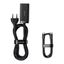 Desktop Fast Charger GaN3 Pro 100W 2xUSB + 2xUSB-C QC4+ PD3.0 with USB-C 1.5m Cable, Black thumbnail 5