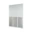 Rearwall, ventilated, HxW=2000x1350mm, IP42, grey thumbnail 5