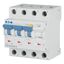 RCD/MCB combination, 20 A, 100 mA, MCB trip characteristic: C, 3p+N, RCD trip characteristic: A thumbnail 2