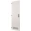 Door to switchgear area, ventilated, right, IP30, HxW=2000x425mm, grey thumbnail 1