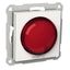 Exxact indication sign "VARATTU" 24V red lense white thumbnail 3