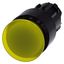 Illuminated mushroom pushbutton, 22 mm, round, plastic, yellow, 30 mm, latching, 3SU1001-1AA30-0AA0-Z Y13 thumbnail 1