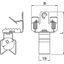 BCVPO 8-12,5 D32 Beam clamp with bottom pipe clamp 32mm 8-12,5mm thumbnail 2