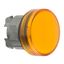 Harmony XB4, Pilot light head, metal, orange, Ø22, plain lens for integral LED thumbnail 1
