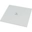 Bottom plate, closed, corner section, IP55, for WxD=850x850mm, grey thumbnail 4