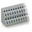 Double-deck PCB terminal block 2.5 mm² Pin spacing 5 mm gray thumbnail 1