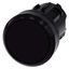 Pushbutton, 22 mm, round, plastic, black, pushbutton, flat, momentary contact 3SU1000-0AB10-0AA0-Z Y15 thumbnail 1