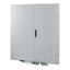 Section door, ventilated IP42, two wings, HxW = 1600 x 1200mm, grey thumbnail 2