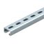 MS5030P0800FT Profile rail perforated, slot 22mm 800x50x30 thumbnail 1