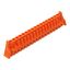 THT female header straight Pin spacing 5.08 mm orange thumbnail 1