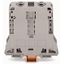 2-conductor through terminal block 95 mm² lateral marker slots gray thumbnail 1