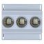 Fuse-base, LV, 63 A, AC 400 V, D02, 3P, IEC, screw mount, suitable wire 1.5 - 4 mm2, 2xM5 o/p terminal, 2xM5 i/p terminal thumbnail 60